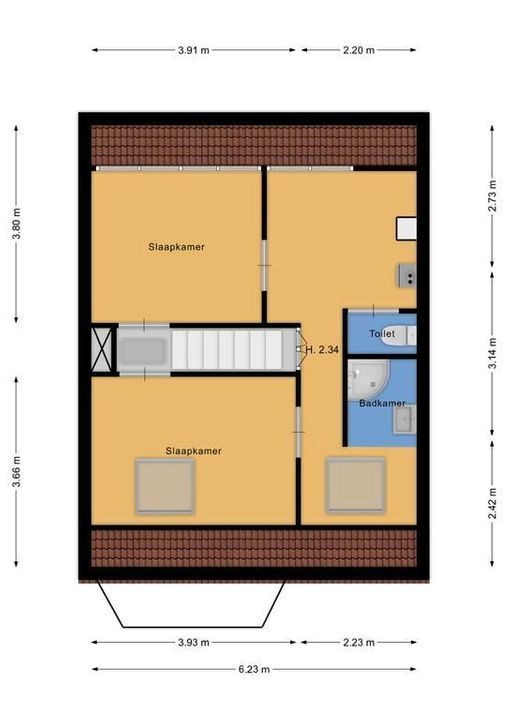 Hindelaan 18, Hilversum plattegrond-37