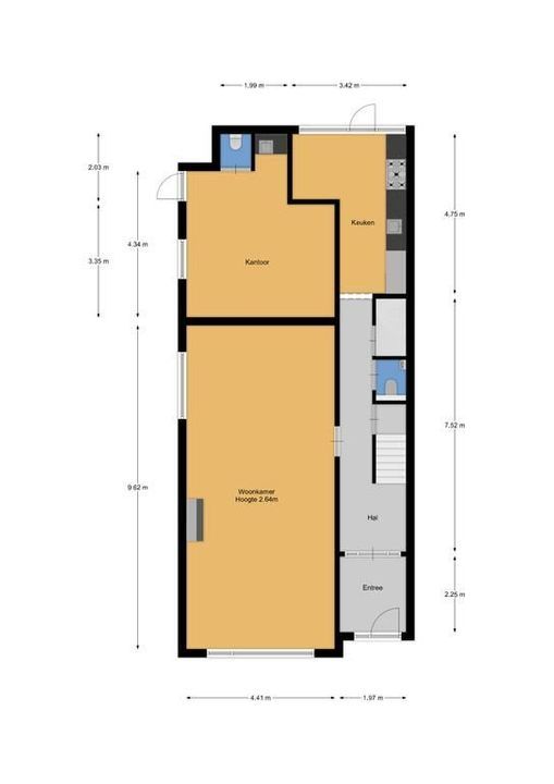 Vaartweg 73, Hilversum plattegrond-26