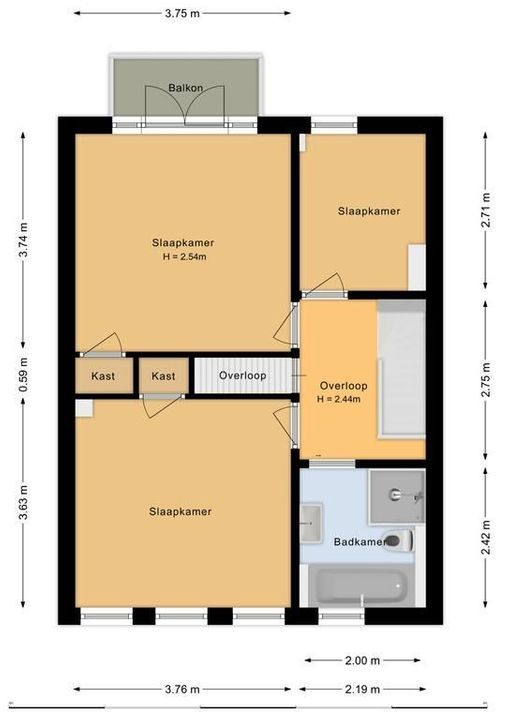 Potgieterlaan 5 A, Hilversum plattegrond-28