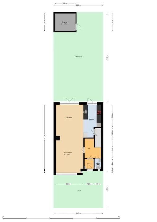Potgieterlaan 5 A, Hilversum plattegrond-28