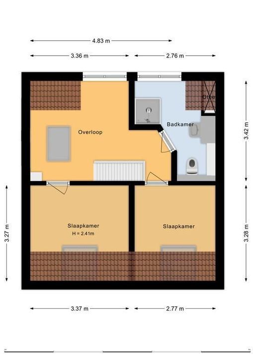 Potgieterlaan 5 A, Hilversum plattegrond-28