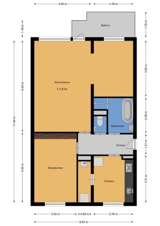 Honingen 11, Amsterdam plattegrond-27