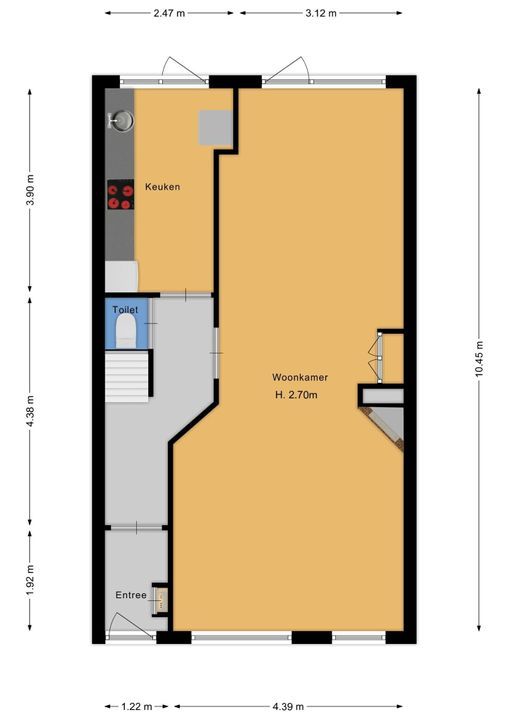 Oud-Bussummerweg 29, Bussum plattegrond-22