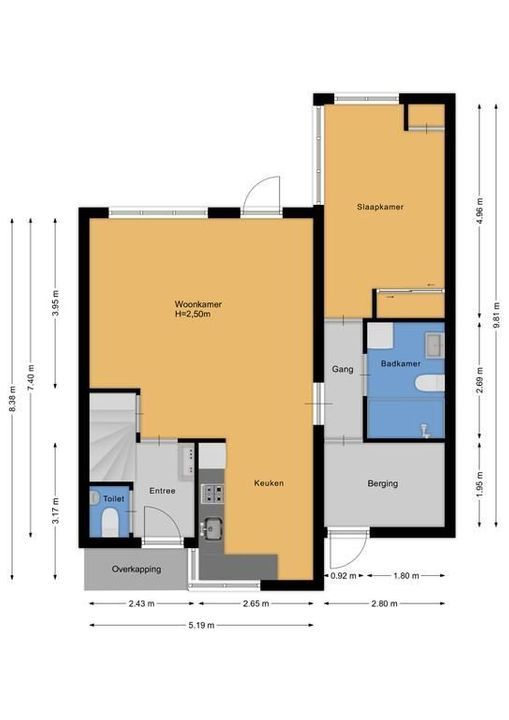 Vierschaar 18, Naarden plattegrond-30