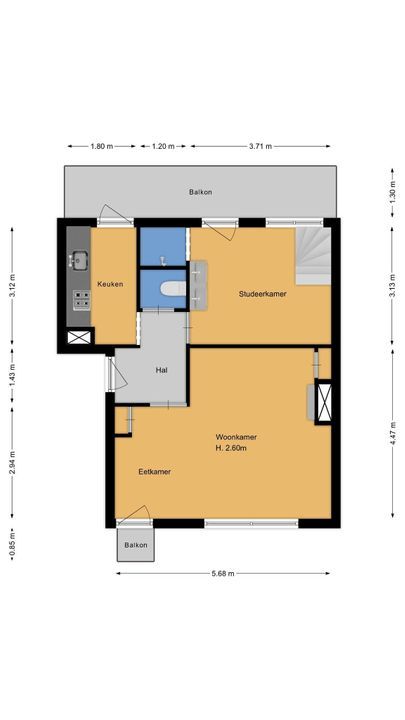 Bosdrift 194, Hilversum plattegrond-16