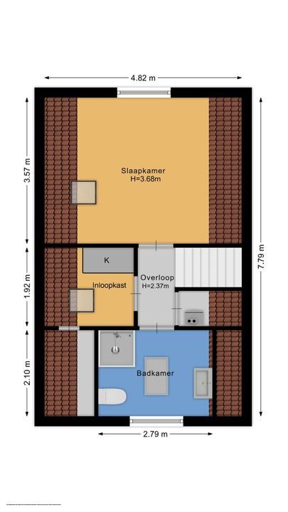 Ruiterstraat 1, Vreeland plattegrond-25