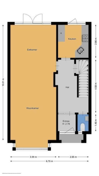 Kastanjelaan 28, Hilversum plattegrond-31