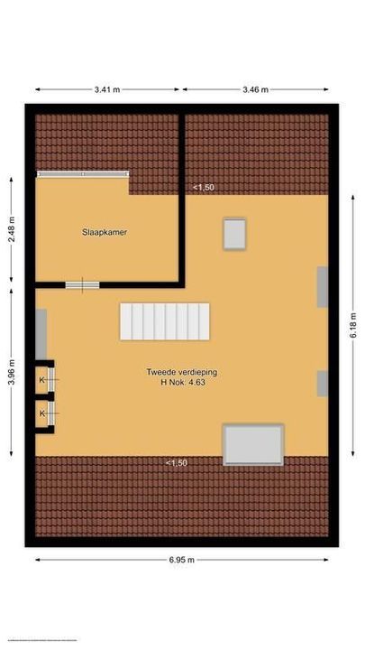 Kastanjelaan 28, Hilversum plattegrond-31