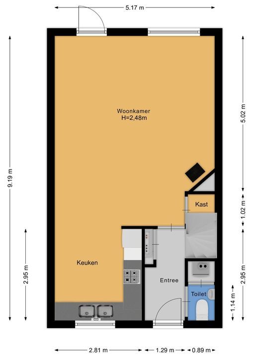 Thesaurier 13, Naarden plattegrond-35