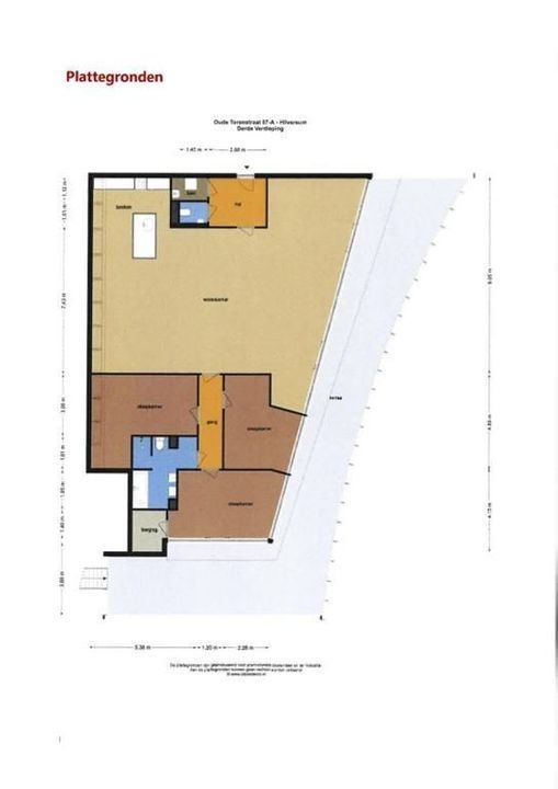Oude Torenstraat 57 A, Hilversum plattegrond-33