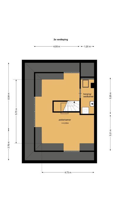 Vondellaan 63, Bussum plattegrond-32