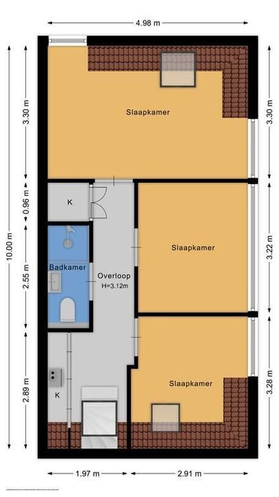 Bosdrift 4, Hilversum plattegrond-35