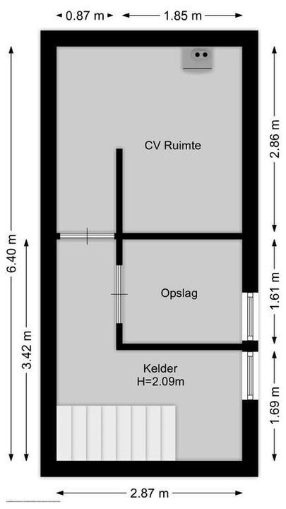 Kroonlaan 6, Hilversum plattegrond-22