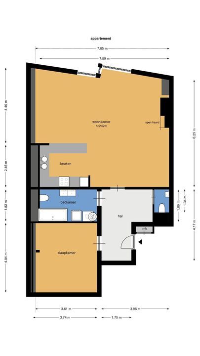 Stationsstraat 58, Hilversum plattegrond-31