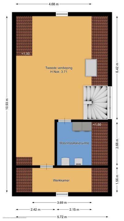 Rondeellaan 2, Hilversum plattegrond-44