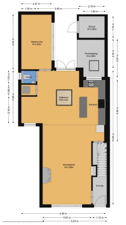 Bodemanstraat 35, Hilversum plattegrond-37
