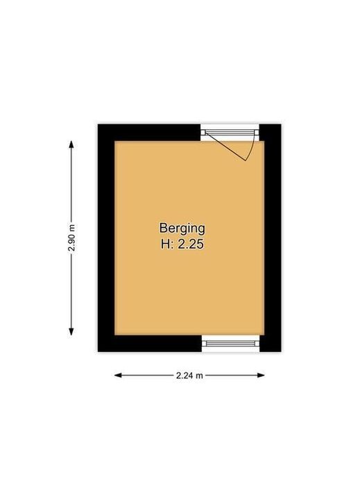 Bergweg 29 C, Hilversum plattegrond-37