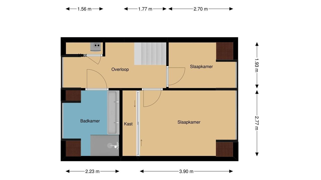 Zadelstraat 35, Hilversum plattegrond-29