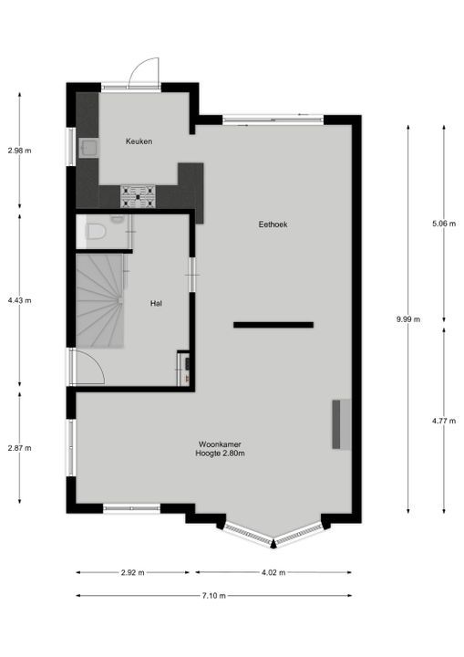 Constantijn Huijgenslaan 4 A, Bussum plattegrond-42