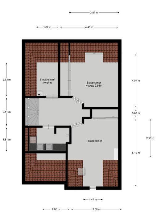 Constantijn Huijgenslaan 4 A, Bussum plattegrond-42