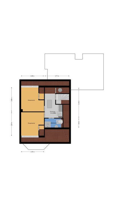 Burgemeester Gulcherlaan 11, Hilversum plattegrond-47
