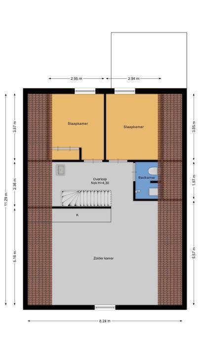 Stadhouderslaan 1, Hilversum plattegrond-53