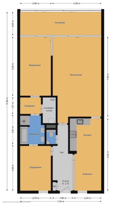 Oude Torenstraat 37, Hilversum plattegrond-18