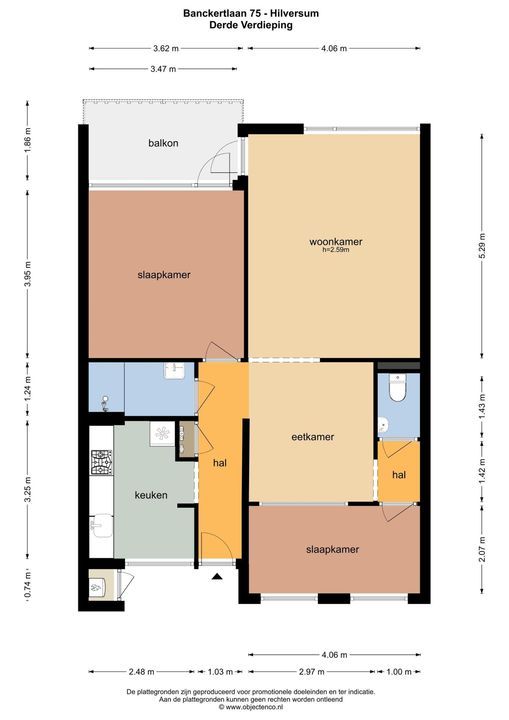 Banckertlaan 75, Hilversum plattegrond-19