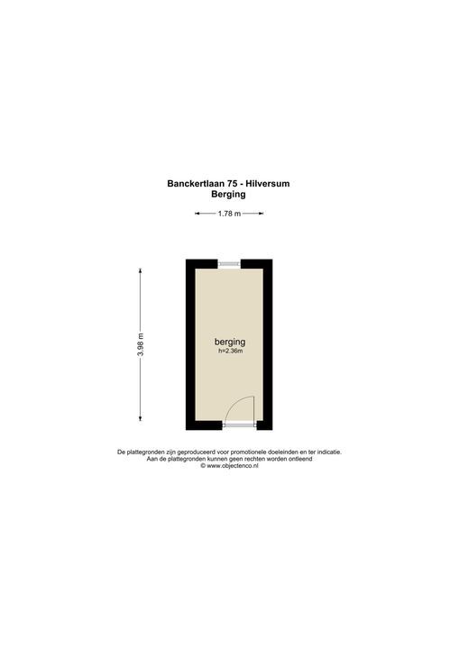 Banckertlaan 75, Hilversum plattegrond-19