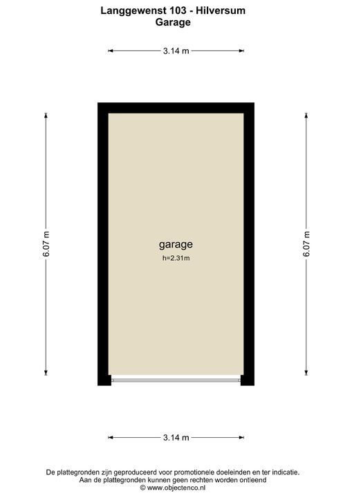 Langgewenst 103, Hilversum plattegrond-20