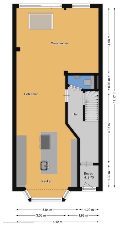 Egelstraat 22, Hilversum plattegrond-44