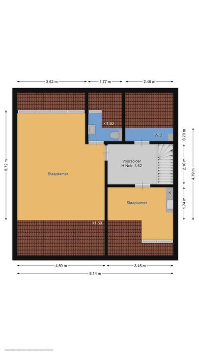 Egelstraat 22, Hilversum plattegrond-44