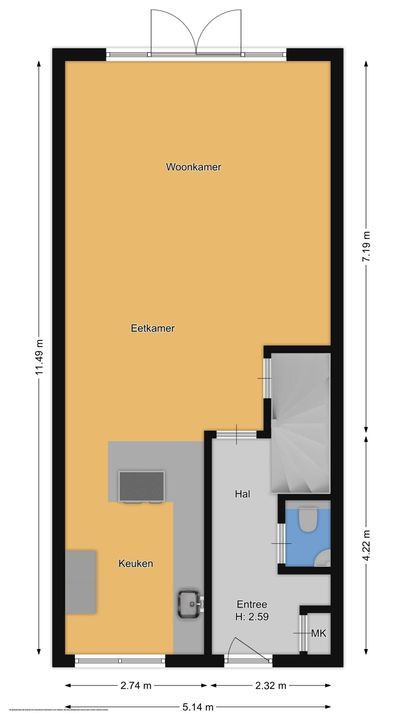 Spoorzicht 23, Wilnis plattegrond-29