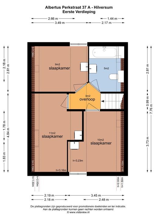 Albertus Perkstraat 37 A, Hilversum plattegrond-25
