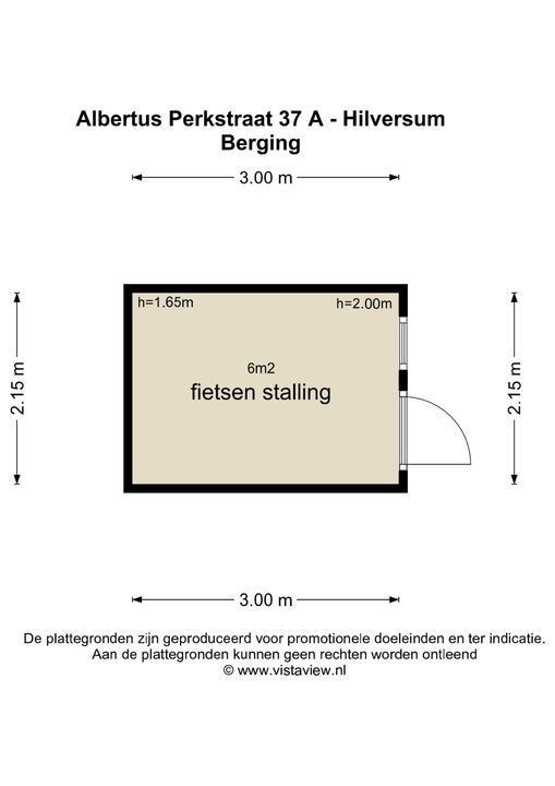 Albertus Perkstraat 37 A, Hilversum plattegrond-25