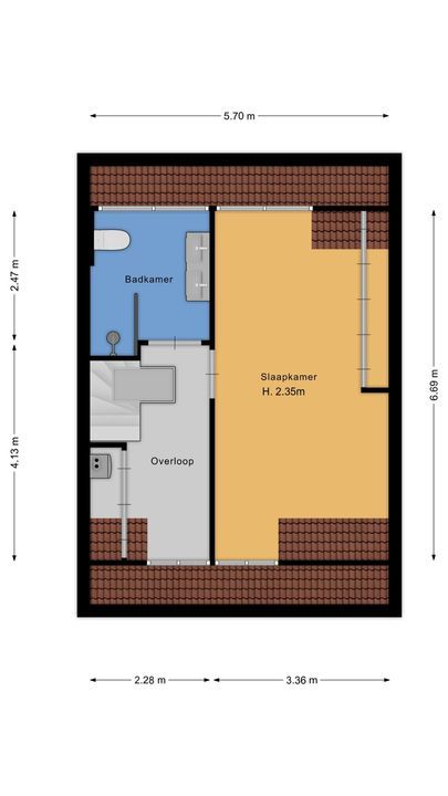 Chrysantenstraat 42, Hilversum plattegrond-36