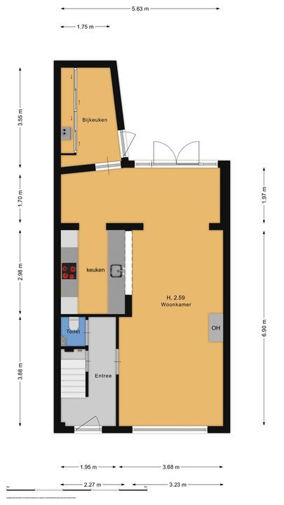 Lindelaan 22, Loosdrecht plattegrond-53