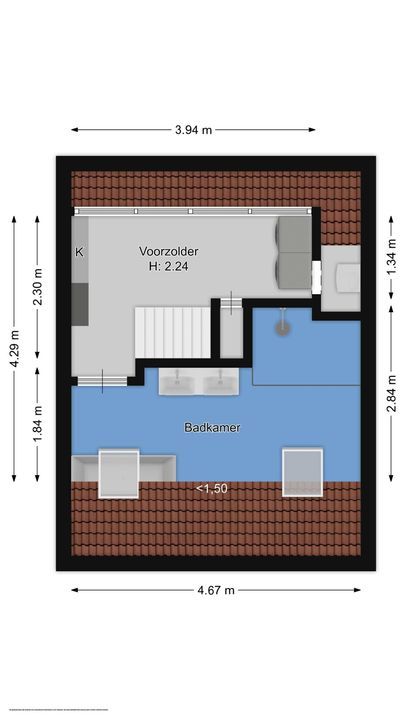 Hazenstraat 31, Hilversum plattegrond-39