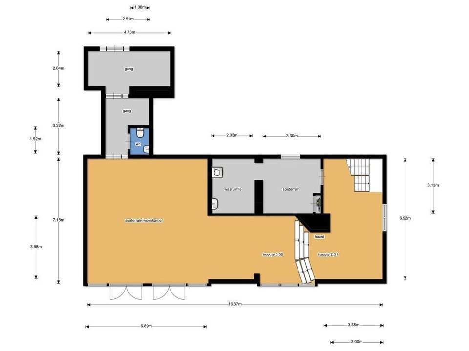 's-Gravelandseweg 192, Hilversum plattegrond-19