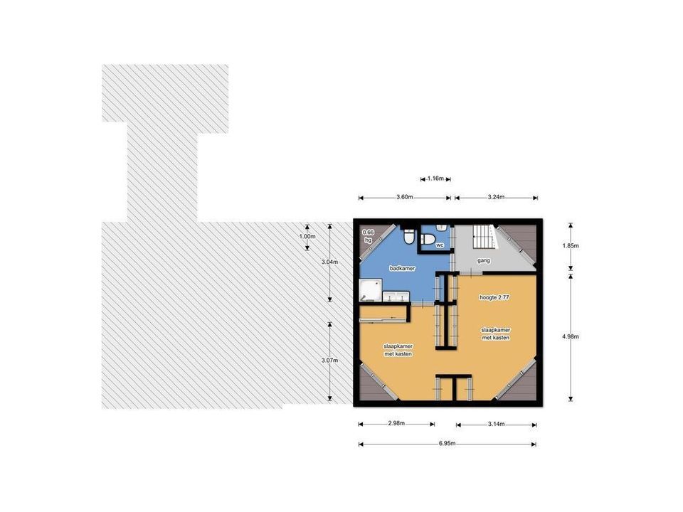 's-Gravelandseweg 192, Hilversum plattegrond-19