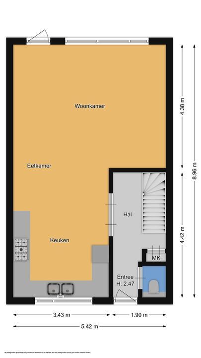 Hoornsehop 38, Huizen plattegrond-28