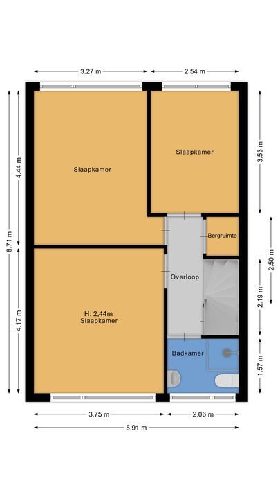 Calvijnhof 6, Hilversum plattegrond-31