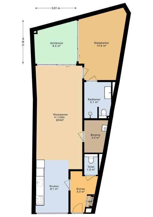 Spoorstraat 12, Hilversum plattegrond-32