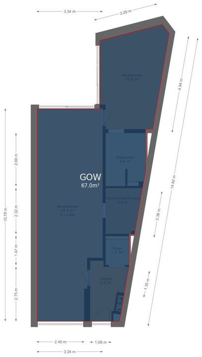 Spoorstraat 12, Hilversum plattegrond-32