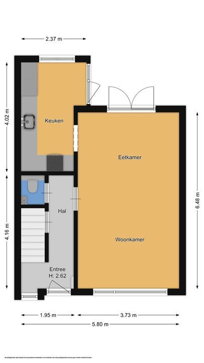 Piet Heinlaan 13, Bussum plattegrond-37
