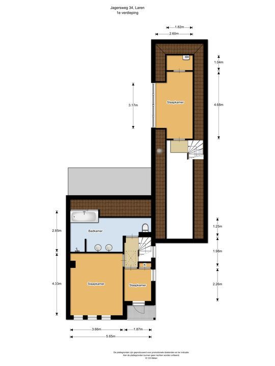 Jagersweg 34, Laren plattegrond-38