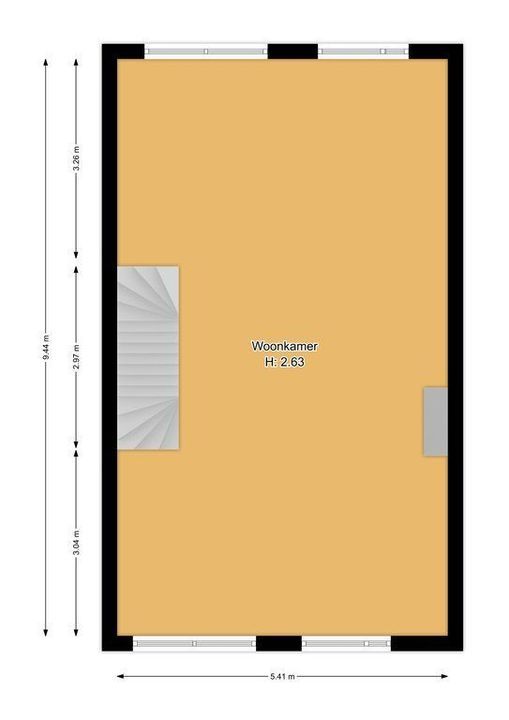 Verbindingslaan 32, Hilversum plattegrond-36