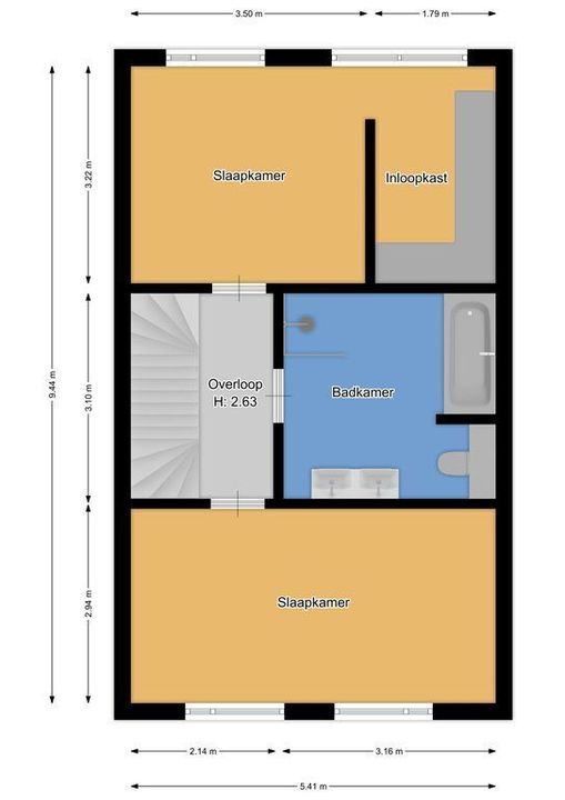 Verbindingslaan 32, Hilversum plattegrond-36