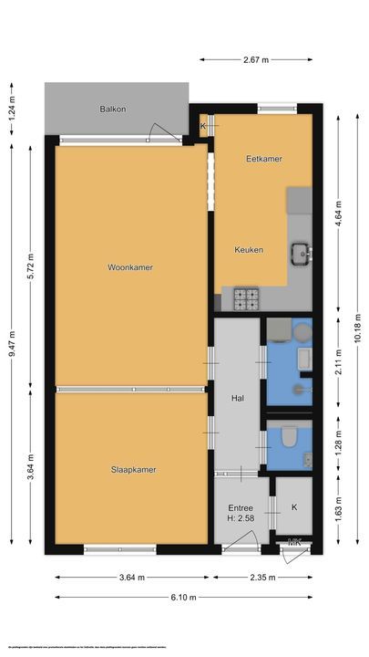Brinklaan 271, Bussum plattegrond-27