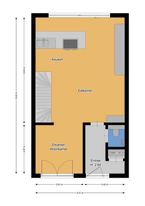 Verbindingslaan 32, Hilversum plattegrond-21